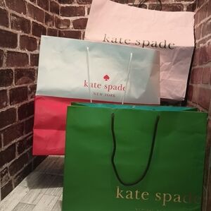 Kate Spade Paper Shopping Bag Set